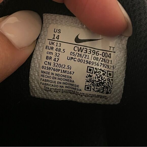 Nike Air Max Alpha Trainer 4 Black and White- Men’s Size 14 - Picture 7 of 10